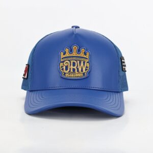 Olorunwa Crown Leather Cap.