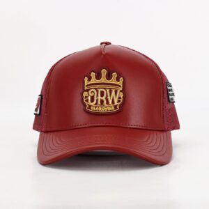 Olorunwa Crown Leather Cap