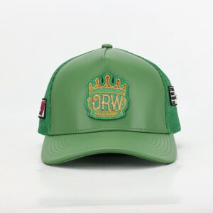 Olorunwa Crown Leather Cap