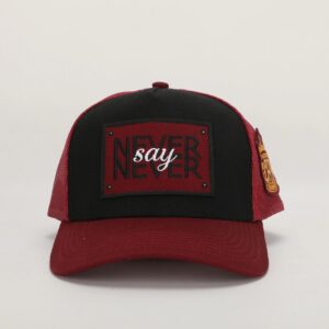 Never Say Never  Faux n Cotton Cap