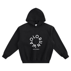 FLEECED BOXY HOODIE