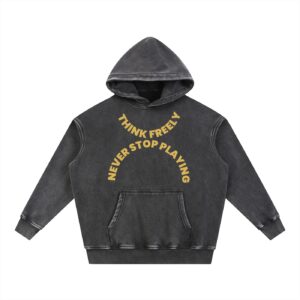 THINK FREELY OVERSIZE HOODIE
