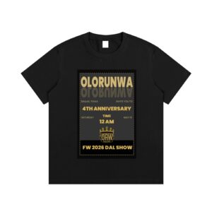 4TH ANNIVERSARY T-SHIRT